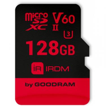 Карта памяти Goodram 128GB microSDXC UHS II V60 U3 IRDM Фото