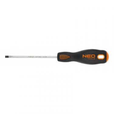 Отвертка Neo Tools шліцева 8.0 x 200 мм, CrMo Фото