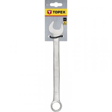 Ключ Topex комбинированный, 7 х 110 мм Фото 1