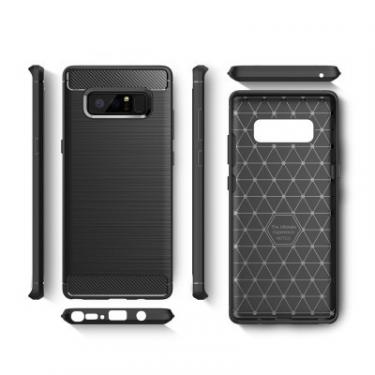Чехол для мобильного телефона Laudtec для SAMSUNG Galaxy Note 8 Carbon Fiber (Black) Фото 2
