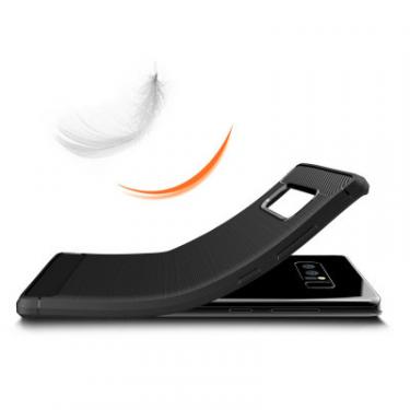 Чехол для мобильного телефона Laudtec для SAMSUNG Galaxy Note 8 Carbon Fiber (Black) Фото 3