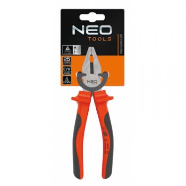Плоскогубцы Neo Tools комбіновані, 160 мм (1000 В) Фото 1