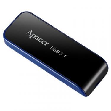 USB флеш накопитель Apacer 64GB AH356 Black USB 3.0 Фото 1