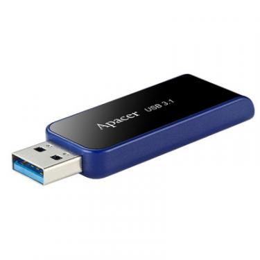 USB флеш накопитель Apacer 64GB AH356 Black USB 3.0 Фото 2
