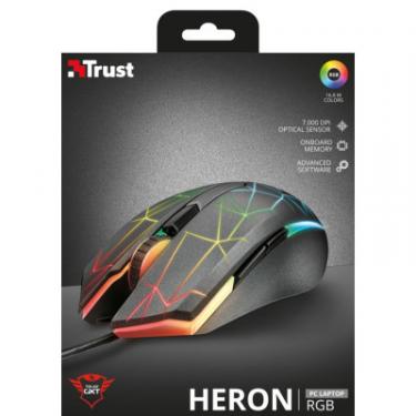 Мышка Trust Heron GXT 170 RGB Mouse Фото 6