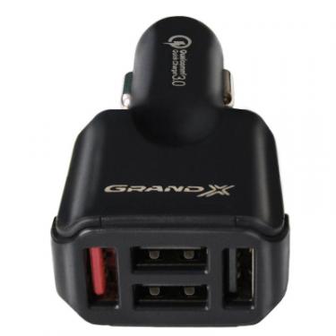 Зарядное устройство Grand-X Quick Charge 3.0 + 3 USB 7,8А Фото 2
