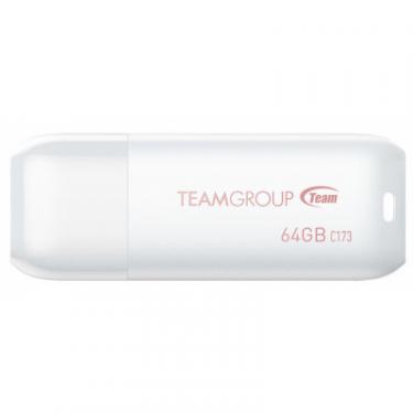 USB флеш накопитель Team 64GB C173 Pearl White USB 2.0 Фото
