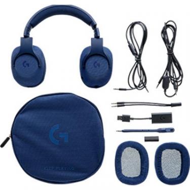 Наушники Logitech G433 7.1 Surround Gaming Headset Blue Фото 3