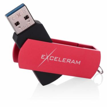 USB флеш накопитель eXceleram 32GB P2 Series Red/Black USB 3.1 Gen 1 Фото 2