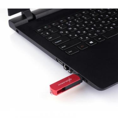USB флеш накопитель eXceleram 32GB P2 Series Red/Black USB 3.1 Gen 1 Фото 6