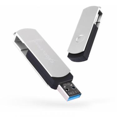 USB флеш накопитель eXceleram 32GB P2 Series Silver/Black USB 3.1 Gen 1 Фото