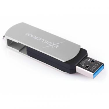 USB флеш накопитель eXceleram 32GB P2 Series Silver/Black USB 3.1 Gen 1 Фото 4