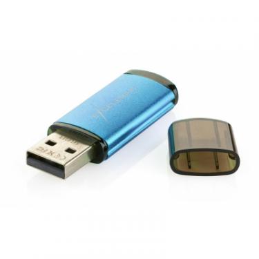 USB флеш накопитель eXceleram 32GB A3 Series Blue USB 3.1 Gen 1 Фото 4
