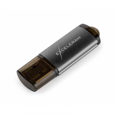 USB флеш накопитель eXceleram 8GB A3 Series Black USB 2.0 Фото 2