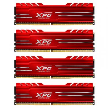 Модуль памяти для компьютера ADATA DDR4 16GB (4x4GB) 2400 MHz XPG Gammix D10 Red Фото