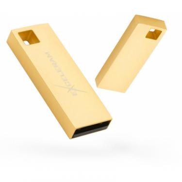 USB флеш накопитель eXceleram 16GB U1 Series Gold USB 2.0 Фото