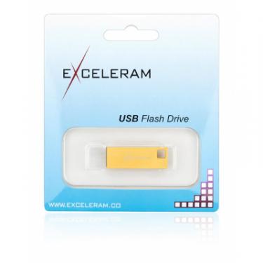 USB флеш накопитель eXceleram 16GB U1 Series Gold USB 2.0 Фото 5