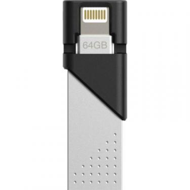 USB флеш накопитель Silicon Power 64GB xDRIVE Z50 USB3.1/Lightning Фото 3