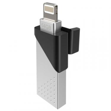 USB флеш накопитель Silicon Power 64GB xDRIVE Z50 USB3.1/Lightning Фото 4