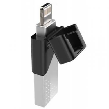 USB флеш накопитель Silicon Power 64GB xDRIVE Z50 USB3.1/Lightning Фото 5