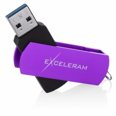 USB флеш накопитель eXceleram 16GB P2 Series Grape/Black USB 3.1 Gen 1 Фото 2