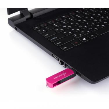 USB флеш накопитель eXceleram 64GB P2 Series Rose/Black USB 3.1 Gen 1 Фото 6