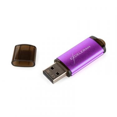 USB флеш накопитель eXceleram 32GB A3 Series Purple USB 2.0 Фото 5