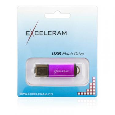 USB флеш накопитель eXceleram 32GB A3 Series Purple USB 2.0 Фото 7