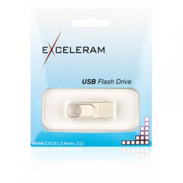 USB флеш накопитель eXceleram 16GB U5 Series Silver USB 2.0 Фото 5