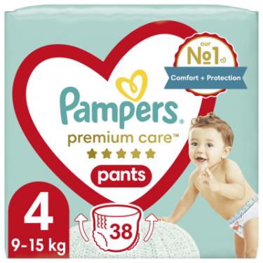 Подгузники Pampers Premium Care Pants Maxi Розмір 4 (9-15 кг) 38 шт Фото