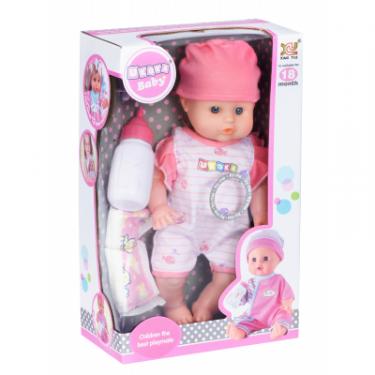 Кукла Same Toy в белом с аксессуарами и звуком 35 см Фото