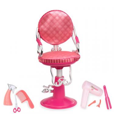 Аксессуар к кукле Our Generation Кресло для салона розовое Фото