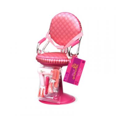 Аксессуар к кукле Our Generation Кресло для салона розовое Фото 2
