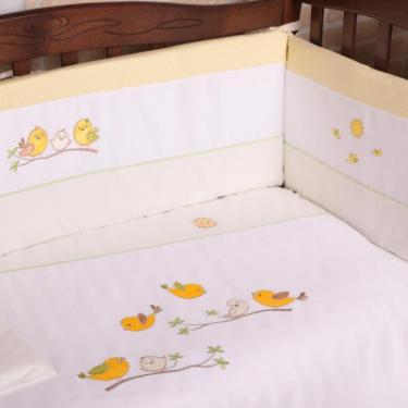 Детский постельный набор Верес Spring Birdies Yello 7 ед. Фото 1