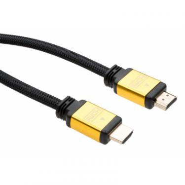 Кабель мультимедийный Vinga HDMI to HDMI 1.5 m V2.0 metal Фото 1