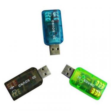 Звуковая плата Atcom USB-sound card (5.1) 3D sound (Windows 7 ready) Фото 1