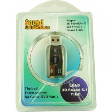Звуковая плата Atcom USB-sound card (5.1) 3D sound (Windows 7 ready) Фото 4