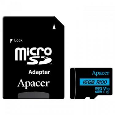 Карта памяти Apacer 16GB microSDHC class 10 UHS-I U1 V10 Фото
