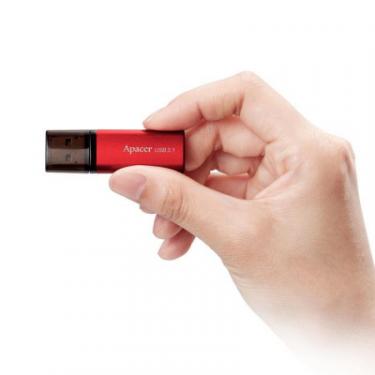 USB флеш накопитель Apacer 8GB AH25B Red USB 3.1 Gen1 Фото 3