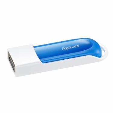 USB флеш накопитель Apacer 64GB AH23A White USB 2.0 Фото 1