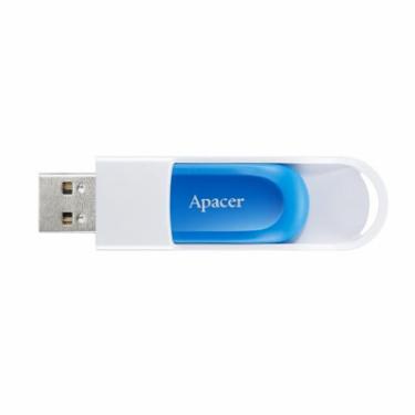 USB флеш накопитель Apacer 64GB AH23A White USB 2.0 Фото 3