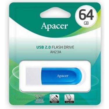 USB флеш накопитель Apacer 64GB AH23A White USB 2.0 Фото 5