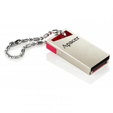 USB флеш накопитель Apacer 64GB AH112 Red USB 2.0 Фото 3