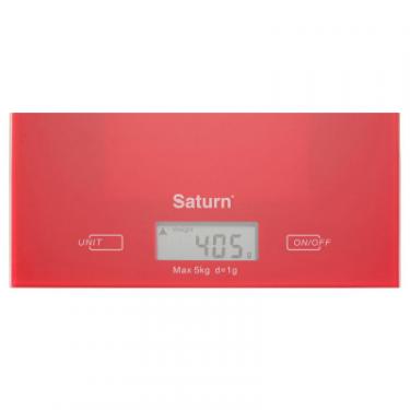 Весы кухонные Saturn ST-KS7810 Red Фото 1