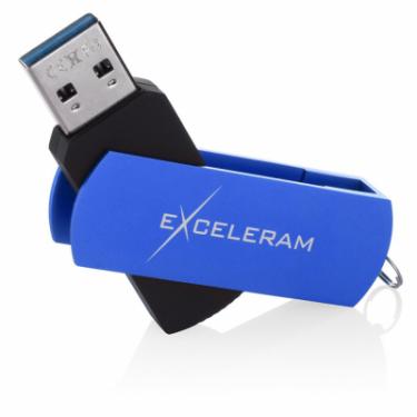 USB флеш накопитель eXceleram 128GB P2 Series Blue/Black USB 3.1 Gen 1 Фото 2