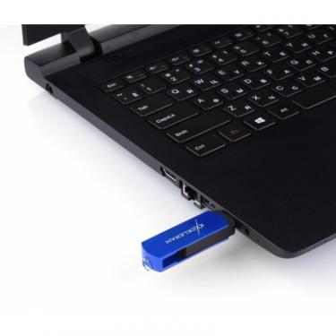 USB флеш накопитель eXceleram 128GB P2 Series Blue/Black USB 3.1 Gen 1 Фото 6