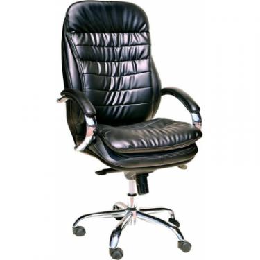 Офисное кресло Примтекс плюс Valencia Сhrome D-5 Black Фото