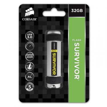 USB флеш накопитель Corsair 32GB Survivor USB 3.0 Фото 4