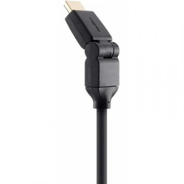 Кабель мультимедийный Belkin HDMI to HDMI 2.0m High Speed w/Ethernet 2м, 180 de Фото 1