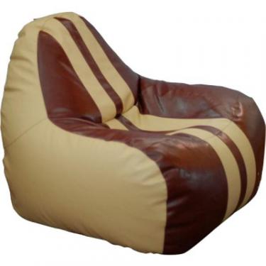 Кресло-мешок Примтекс плюс кресло-груша Simba H-2201/H-002 M Beige-Brown Фото